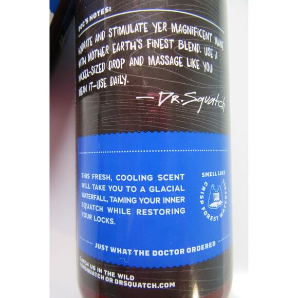 Dr. Squatch Mens Natural Conditioner Two 11.5 Ounce Bottles - Picture 3 of 4